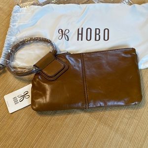 Beautiful leather clutch